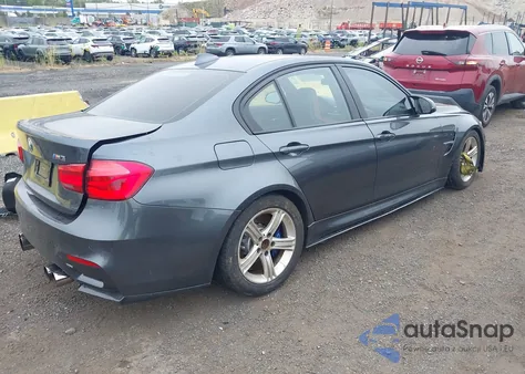 2015 BMW M3 из США, поврежденный, VIN WBS3C9C52FP804860
